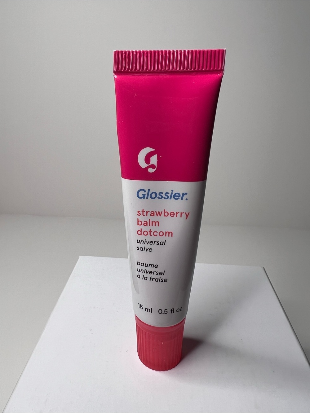 Glossier Strawberry Balm Dotcom